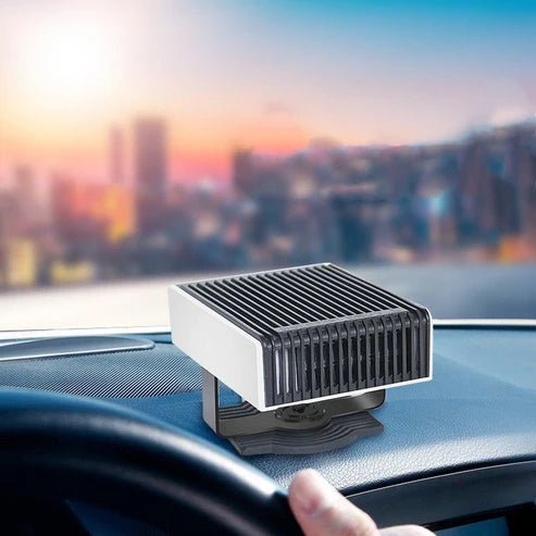 Portable 2-in-1 Car Heater & Defroster – Fast Heat, Low Noise, 180° Rotation