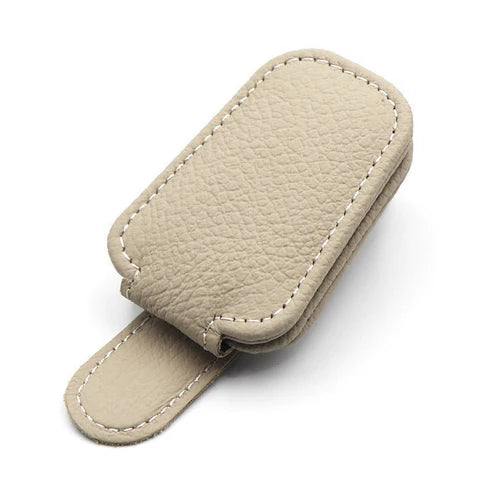 Car Sunglasses Holder Clip – Easy Sun Visor Mount for Safe and Handy Glasses Storage