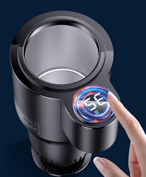 USAMS Smart Car Heating & Cooling Cup – Digital Display