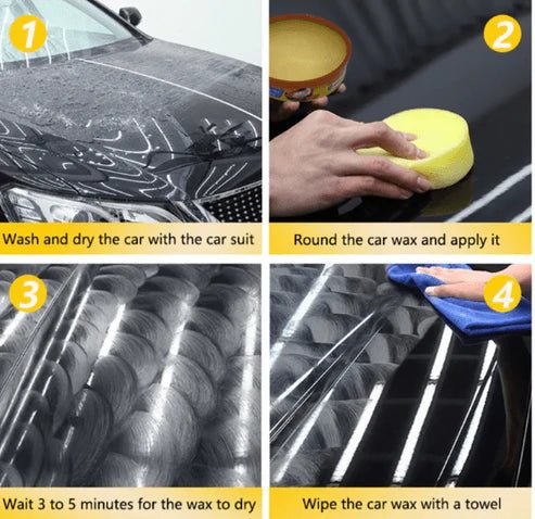Car Polish Wax – Deep Shine + Scratch Removal (High Quality)