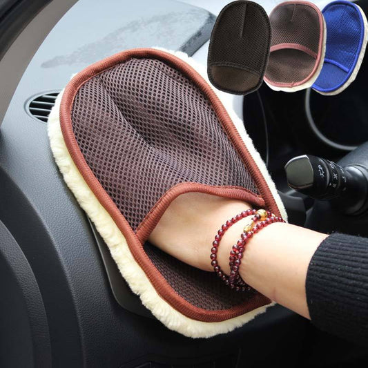 Car Wash Cleaning Glove – Soft Microfiber for Cars & Bikes