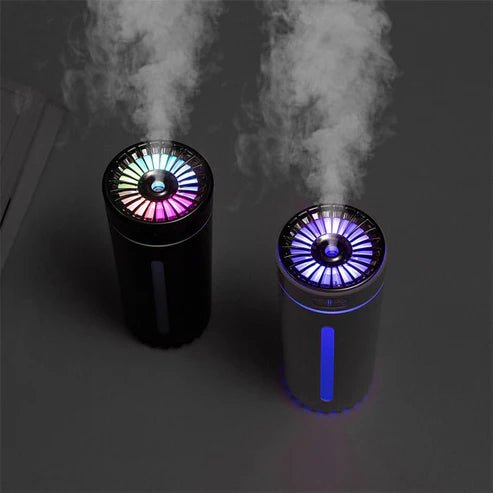 Wireless Car Humidifier – Ultrasonic Cool Mist & LED Lights