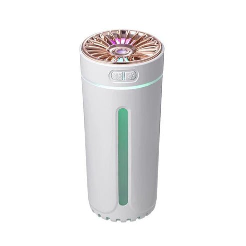 Wireless Car Humidifier – Ultrasonic Cool Mist & LED Lights